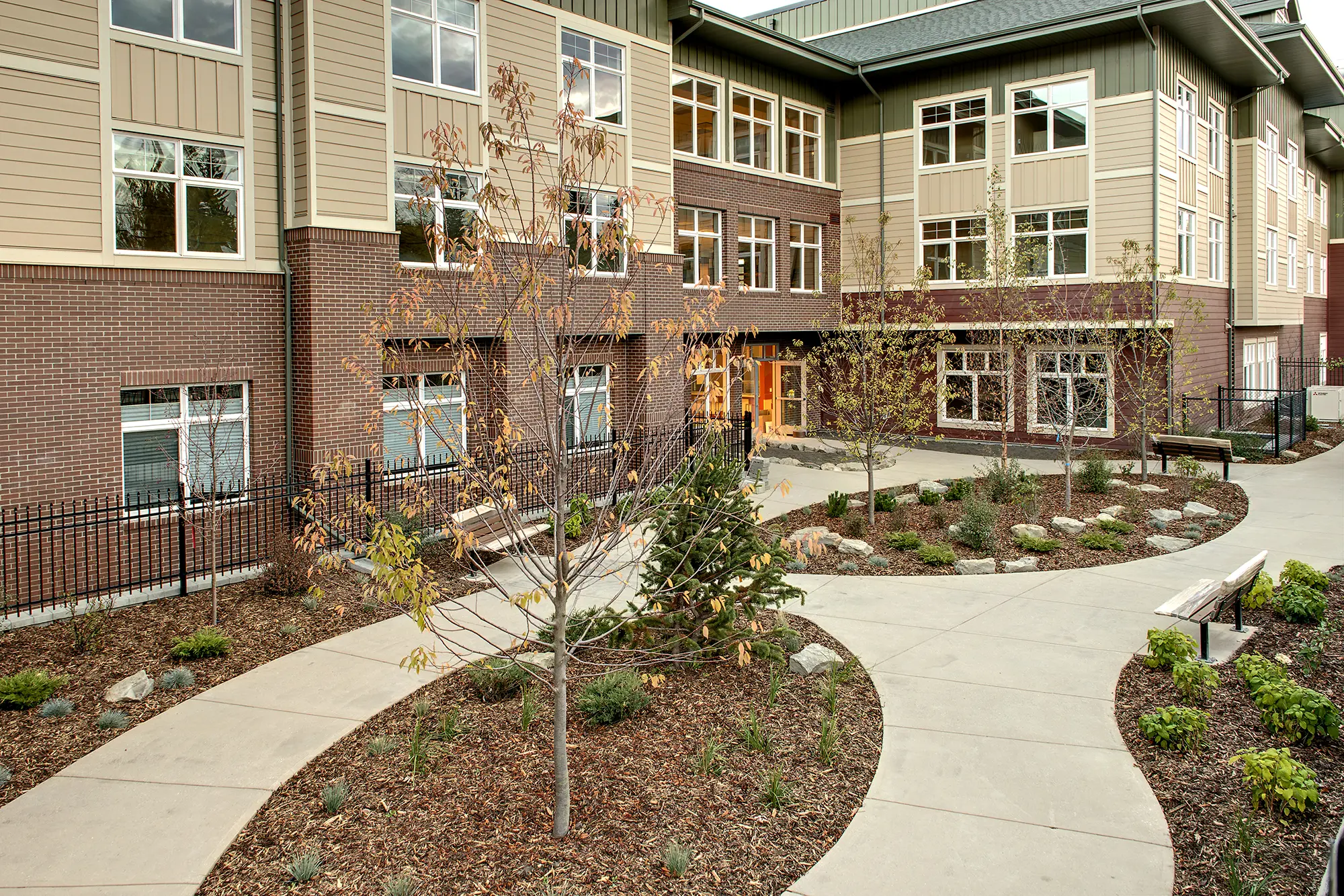 Walking paths at Wing Kei Greenview